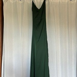 Never worn emerald green prom dress!